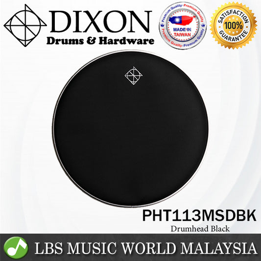 Dixon PHT113MSDBK 13″ Mesh Drumhead Black Double Ply