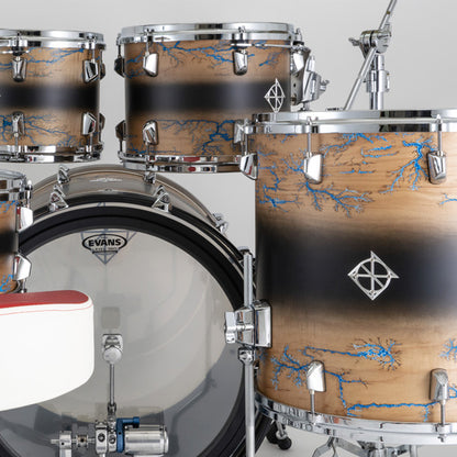 Dixon PODAN522 5 Pieces Artisan Drum Set - Celestial Black Burst (ARTISAN)