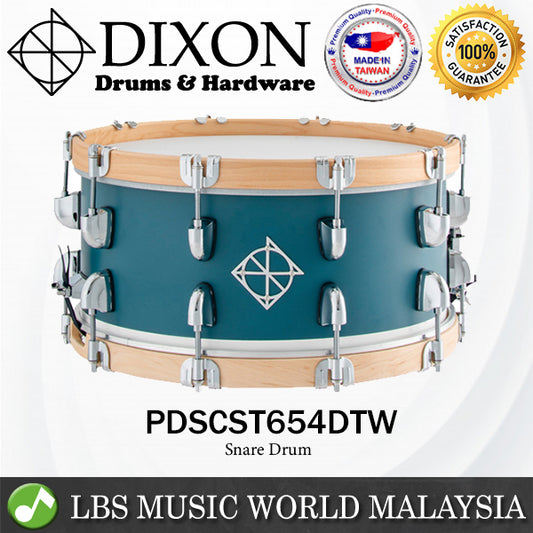 Dixon PDSCST654DTW 6.5 X 14 Inch Cornerstone Snare Drum - Dark Teal
