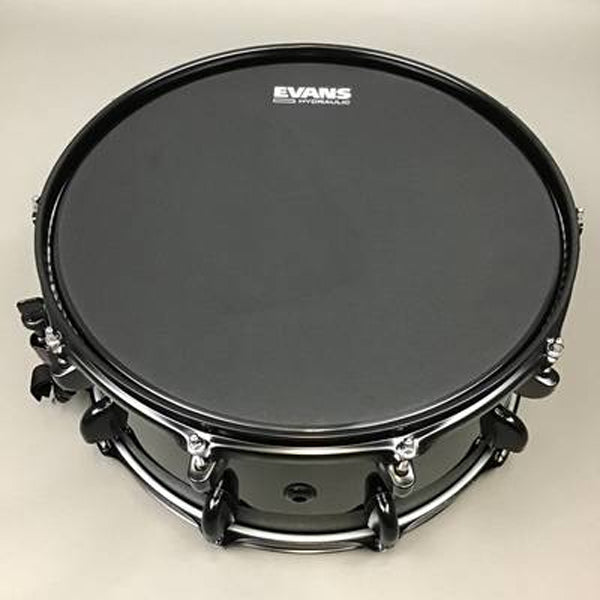 Dixon PDSCL654DVBK 6.5 X 14 Inch Classic Black Coated Snare Drum - Division Black Maple