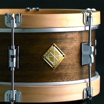 Dixon PDSCL512ASE 6.5 X 14 Inch Classic Maple Hoop Snare Drum - Aged Swiss Ebony