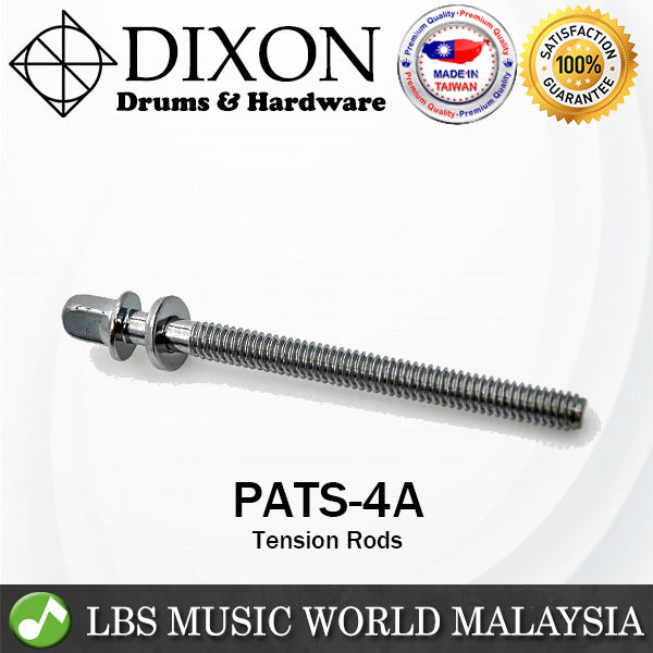 Dixon PATS-4 Tom Snare Bass Drum Tension Rod With Washer Screw Holder (PATS4 PATS 4)