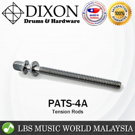 Dixon PATS-4 Tom Snare Bass Drum Tension Rod With Washer Screw Holder (PATS4 PATS 4)