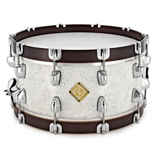 Dixon PDSCL654SWM 6.5 X 14 Inch Classic Maple Hoop Snare Drum - Sub Zero White