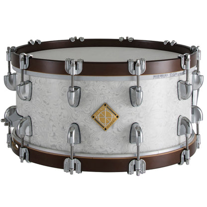 Dixon PDSCL654SWM 6.5 X 14 Inch Classic Maple Hoop Snare Drum - Sub Zero White