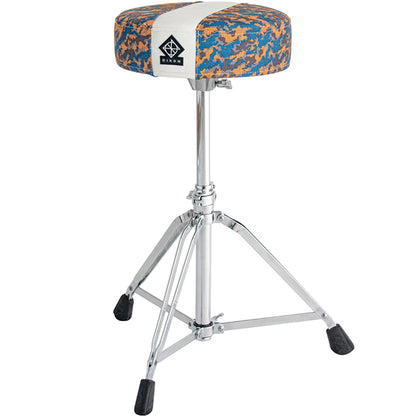 Dixon PSN-802 Gold Camo Round Drum Throne with Padded Seat Stool (PSN802 PSN 802)