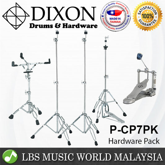 Dixon P-CP7PK 5 Piece Hardware Pack With Bass Drum Pedal, Hi-hat, Snare and Cymbal Stand (PCP7PK)