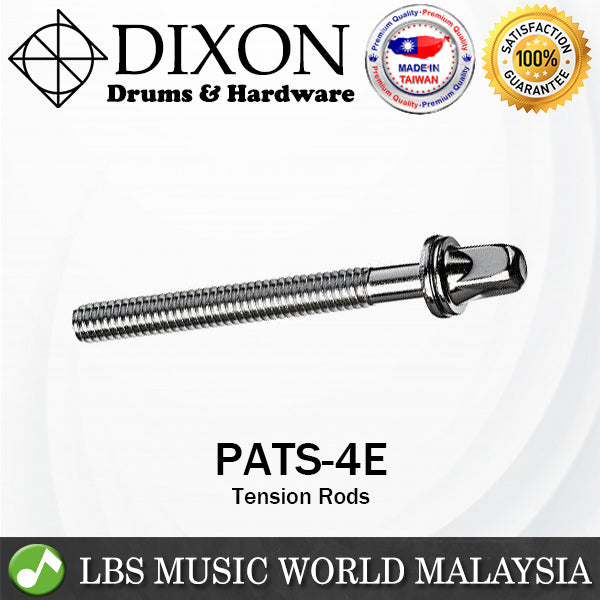Dixon PATS-4 Tom Snare Bass Drum Tension Rod With Washer Screw Holder (PATS4 PATS 4)