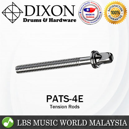 Dixon PATS-4 Tom Snare Bass Drum Tension Rod With Washer Screw Holder (PATS4 PATS 4)