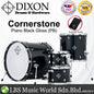 Dixon PODCSTM422 Cornerstone 4 Pieces Drum Kit Set Maple Shell - Piano Black Gloss (Drum Shell Pack)