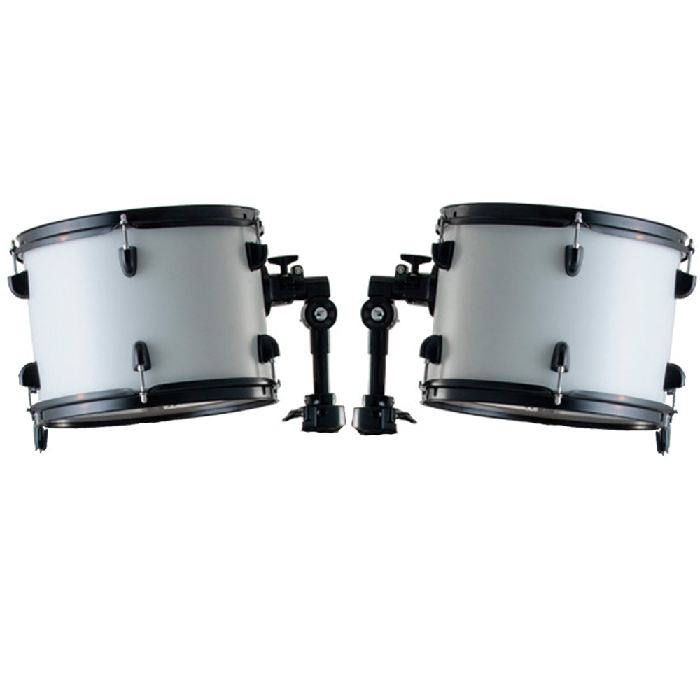 Dixon PODSP522ACG-ML Spark 5 Pieces Acoustic Drum Kit Set Special Edition With 5 Pieces Silent Cymbal Set - Cement Grey