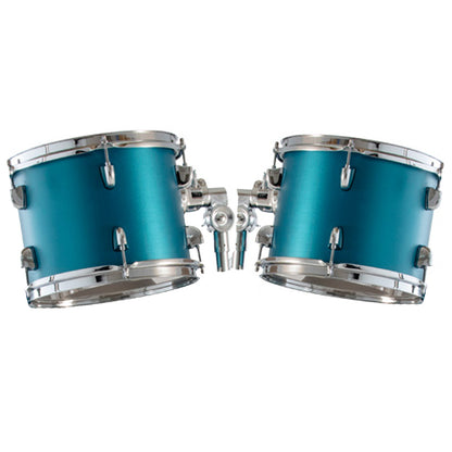 Dixon PODSP522ADG-ML Spark 5 Pieces Acoustic Drum Kit Set Special Edition With 5 Pieces Silent Cymbal Set - Dark Green