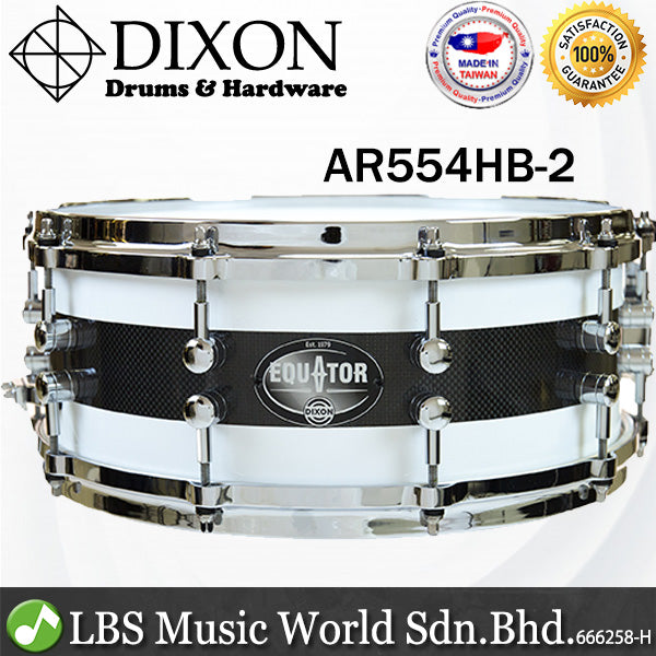 Dixon AR554HB-2 14 Inch X 5.5 Inch Equator Snare Drum (AR554HB2 AR554HB 2)