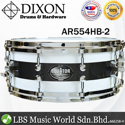 Dixon AR554HB-2 14 Inch X 5.5 Inch Equator Snare Drum (AR554HB2 AR554HB 2)