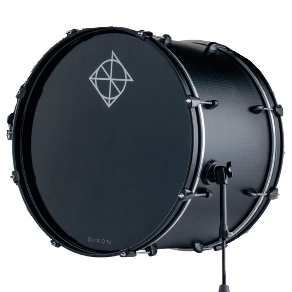 Dixon PODSP522ANB-ML Spark 5 Pieces Acoustic Drum Kit Set Special Edition With 5 Pieces Silent Cymbal Set - Ninja Black