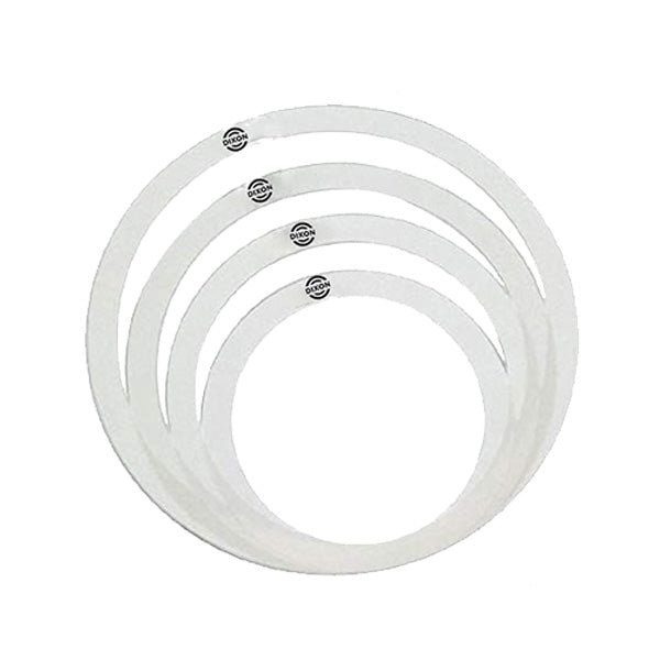 Dixon PAMF-14-HP 4 Piece Drum Muffler Ring Set Tone Control 10 12 14 14 inch (PAMF14HP)