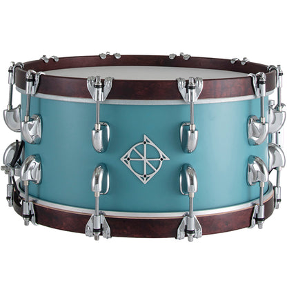 Dixon PDSCST654QB 6.5 Inch x 14 Inch Quetzal Blue Cornerstone Snare Maple (CST654QB)