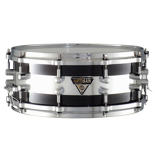 Dixon AR554HB-1 5.5 Inch x 14 Inch Equator Maple Chrome Snare Drum (AR554HB 1)