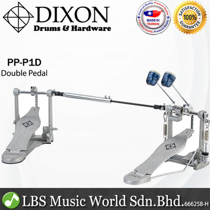 Dixon PP-P1D Double Pedal Double Bass Drum Dual Foot Kick Double Chain Pedal (PPP1D PP P1D)