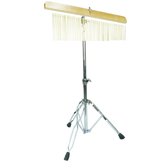 Dixon PRCH1736 36 Bar Wind Chime with Double Braced Stand (Gold Chimes)