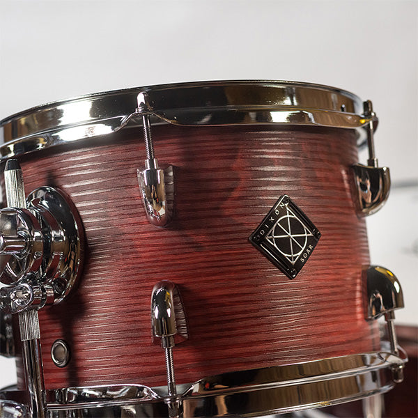 Dixon Soar Series 5 Piece Drum Kit Mahagony Shell 22" Kick with MS-X Istanbul Cymbal Set (Red Wood)