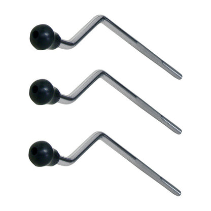 Dixon PDFS-C1 Floor Tom Leg Set Drum Accessories Steel with Rubber (PDFSC1 PDFS C1)