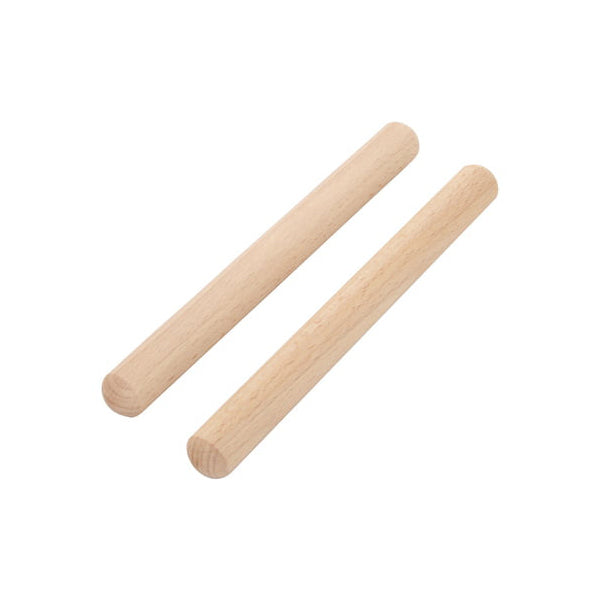 Dixon PRCL222M Maple Wood Clave with Handle Latin Percussion Stick - Pair (Claves)