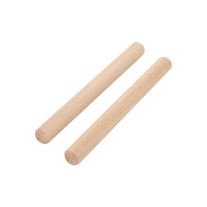 Dixon PRCL222M Maple Wood Clave with Handle Latin Percussion Stick - Pair (Claves)