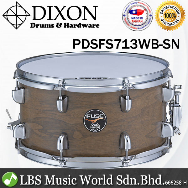 Dixon PDSFS713WB-SN 7 Inch X 13 Inch Snare Drum Wood Colour (PDS FS713WB SN)