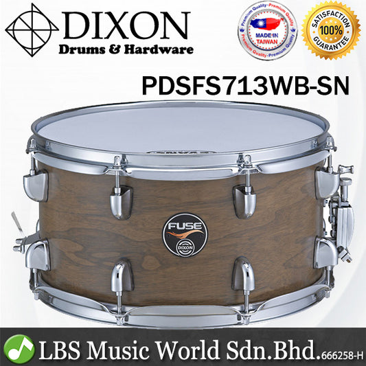 Dixon PDSFS713WB-SN 7 Inch X 13 Inch Snare Drum Wood Colour (PDS FS713WB SN)