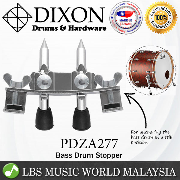 Dixon PDZA277-SP Classic Bass Drum Anchor Plated Steel Anti Slip and Stopper (PDZA277)