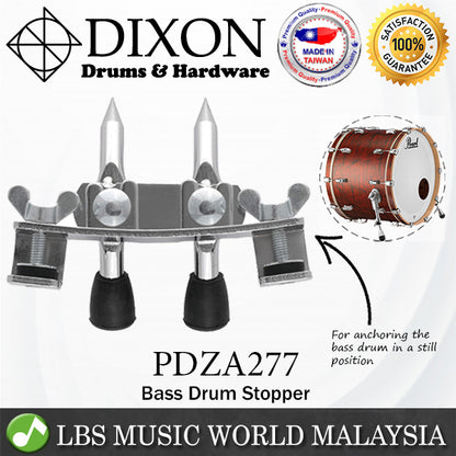 Dixon PDZA277-SP Classic Bass Drum Anchor Plated Steel Anti Slip and Stopper (PDZA277)