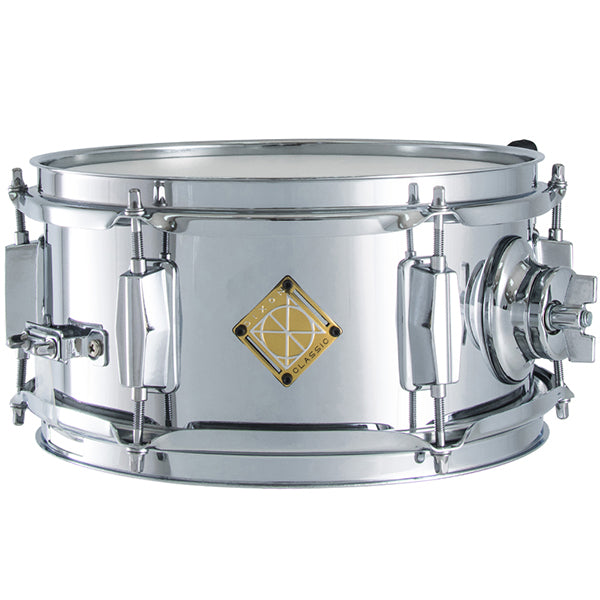 Dixon PDSSK510ST 5 Inch X 10 Inch Classic Spark Steel Snare Drum (PDS SK510ST)