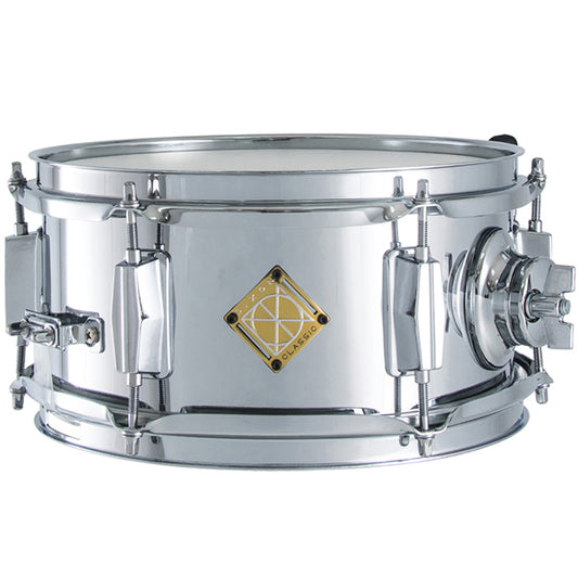 Dixon PDSSK510ST 5 Inch X 10 Inch Classic Spark Steel Snare Drum (PDS SK510ST)