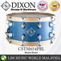 Dixon PDSCST654PBL Cornerstone Solid Snare Drum Peacock Blue (CSTM 654PBL)