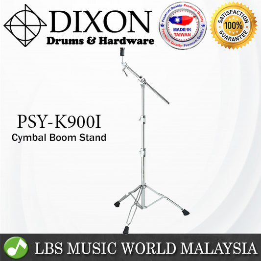 Dixon PSY-K900I Premium Cymbal Boom Stand with Rubber Feet (PSYK900I PSY K900I)
