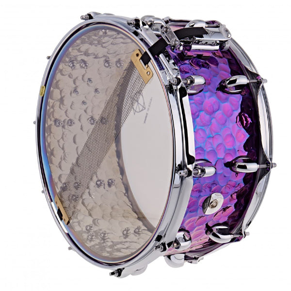 Dixon PDSCST654PTS 14 Inch X 6.5 Inch Cornerstone Purple Titanium Snare Drum (CST654 PTS)