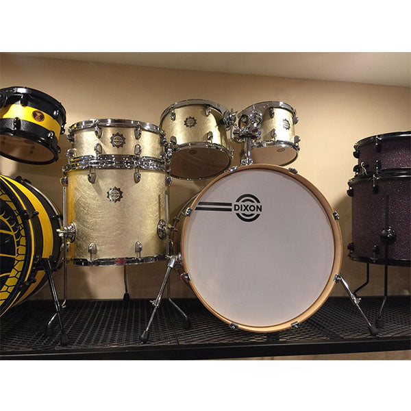 Dixon Drum Set Gold Silk Drum Set Fuse Series Dum Kit [5pcs]