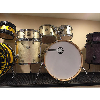 Dixon Drum Set Gold Silk Drum Set Fuse Series Dum Kit [5pcs]