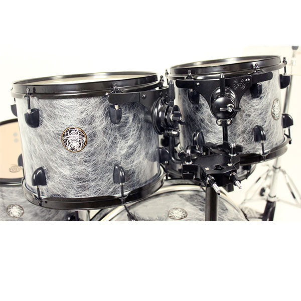 [Discontinued] Dixon Drum Set Black Widow Drum Kit
