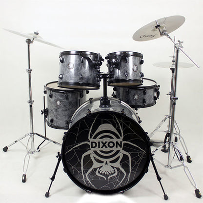 [Discontinued] Dixon Drum Set Black Widow Drum Kit