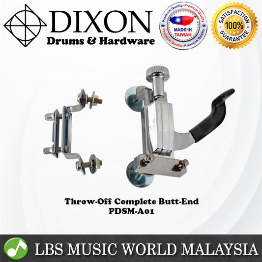 Dixon PDSM-A01 Snare Drum Throw On Off Complete Butt End Switch Strainer Throw-Off