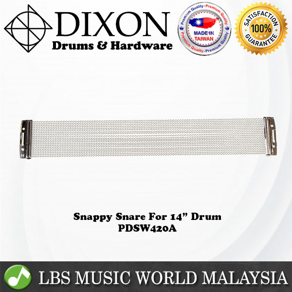 Dixon PDSW420A 14 inch 20 Strand Coil Snare Drum Wire Snappy Strap