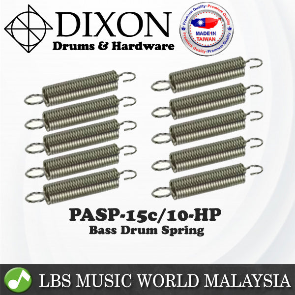 Dixon PASP-15C/10-HP 10 Piece Spring For Bass Drum Pedal Pair (PASP15C)