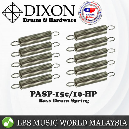 Dixon PASP-15C/10-HP 10 Piece Spring For Bass Drum Pedal Pair (PASP15C)