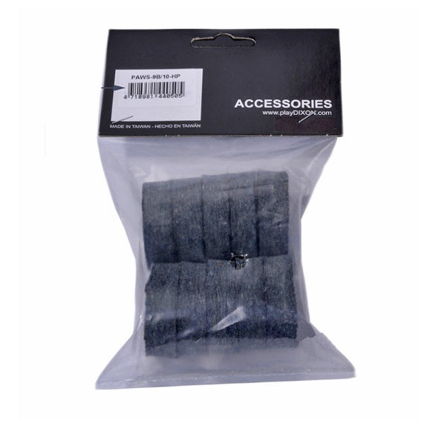 Dixon PAWS-9B/10-HP 10 Piece Cotton Felt Washer For Cymbal or Cymbals Boom Stand