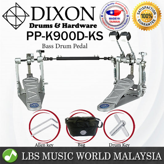 Dixon PP-K900D-KS Double Pedal Bass Drum Pedal (PPK900DKS PP K900D KS)