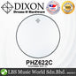 Dixon 22" PHZ622C Clear Drum Skin Head Drumhead For Tom Bass Set Kit (PHT622)