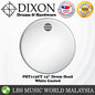 Dixon 13" PHT113CT White Coated Drum Skin Head Drumhead For Tom Snare Set Kit (PHT113)