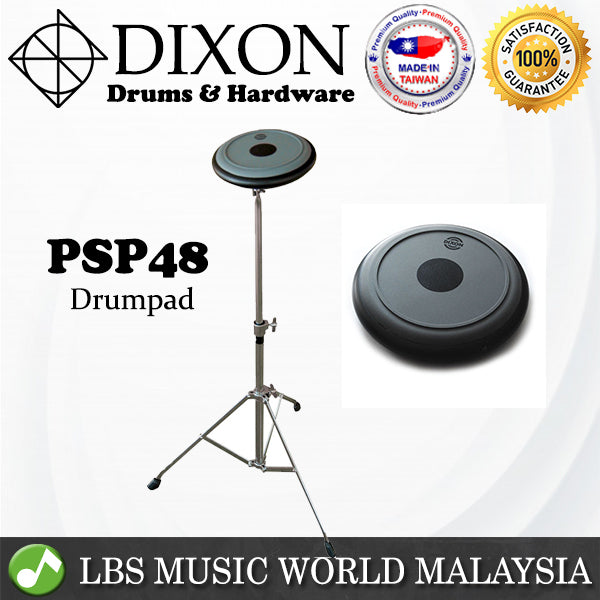 Dixon PSP48 Training Practice Drum Pad with Adjustable Stand (PSP 48)
